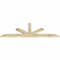 Ekena Millwork Saratoga Rough Sawn Timber Gable Bracket, Douglas Fir, 72"W x 24"H x 2"D x 4"F, 8/12 Pitch GBW072X24X0204SAR00RDF - alternate 3